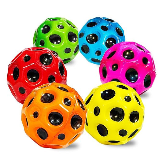 Unique Ball-Space Balls with Extreme High Bouncing Action