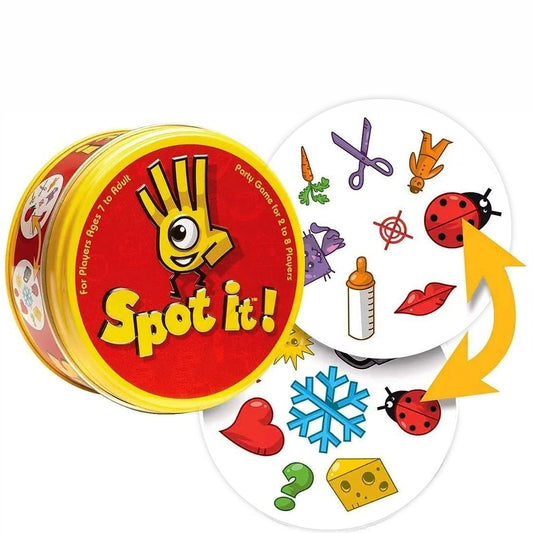 Spot It Card Educational Game