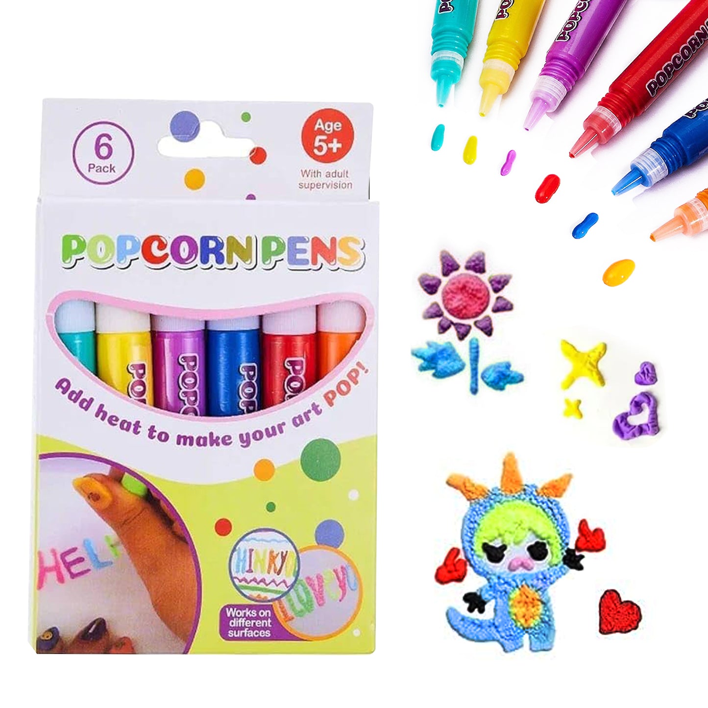 Popcorn Drawing Pen Magic Puffy 3D DIY