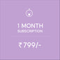 One Month Subscription Plan