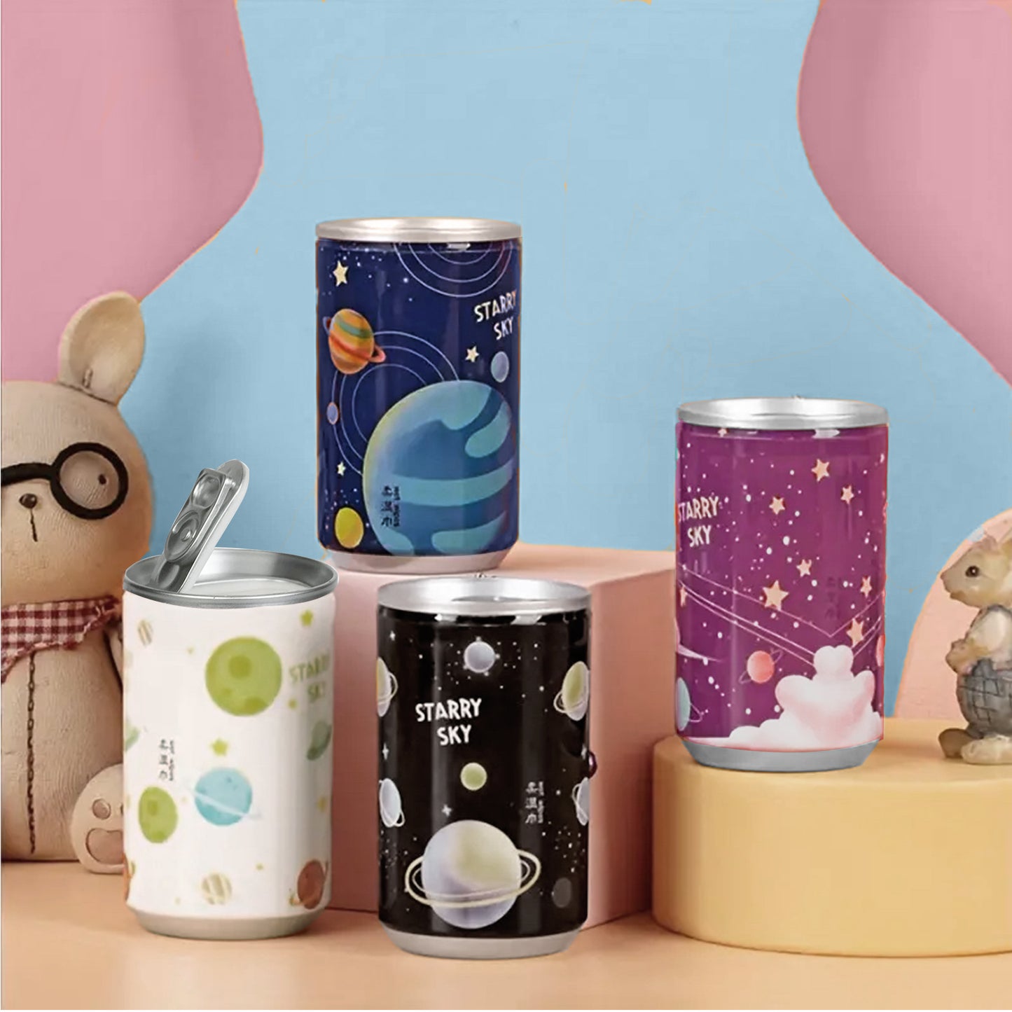 Space/Astro Wet Wipes Tin
